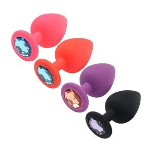 Plug Anal de Silicone - Tamanho G